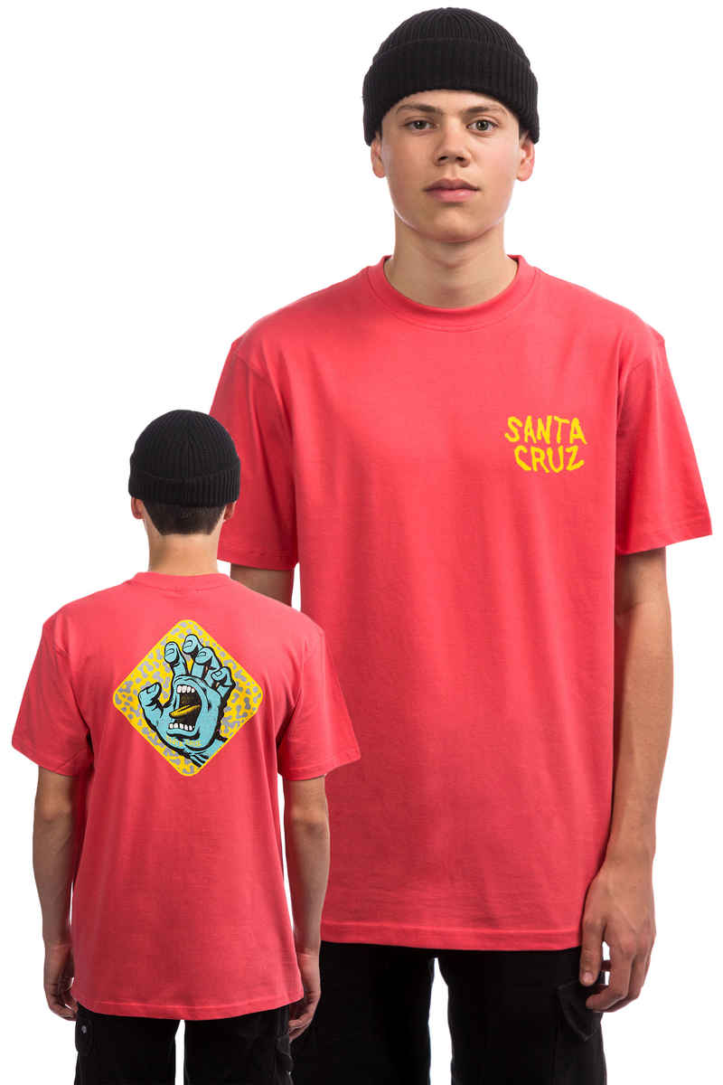 Santa Cruz Extinct Hand T-Shirt (flamingo)