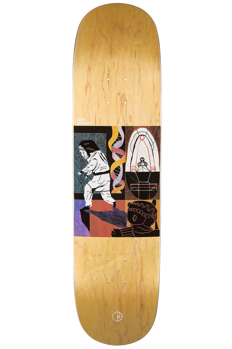 Polar Skateboards Boserio Alien Encounter P2 8.5" Deck (multi)