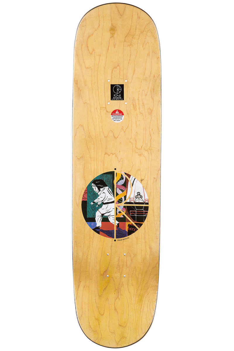 Polar Skateboards Boserio Alien Encounter P2 8.5" Deck (multi)