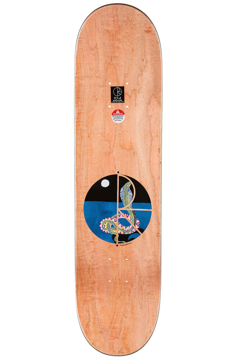 Polar Skateboards Herrington Midnight Snake 8.25" Deck (multi)