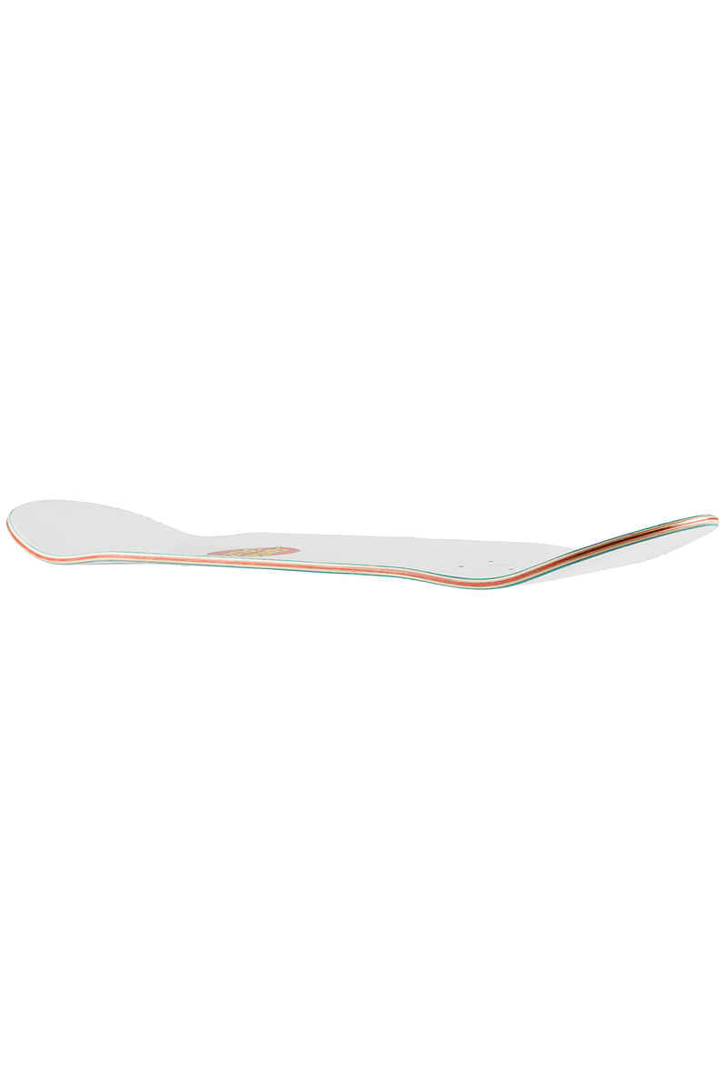 Santa Cruz Screaming Hand Taper Tip 8" Deck (white blue)
