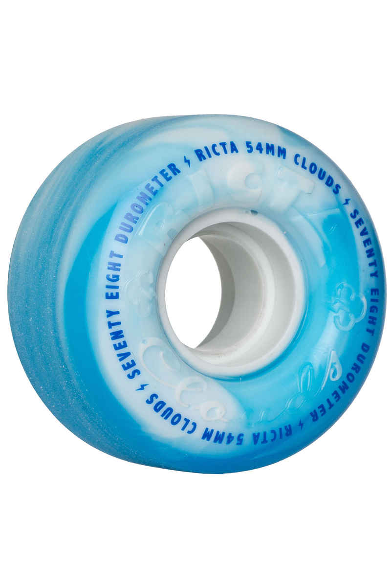 Ricta Clouds Wiel (blue white swirl) 54mm 4 Pack 78A