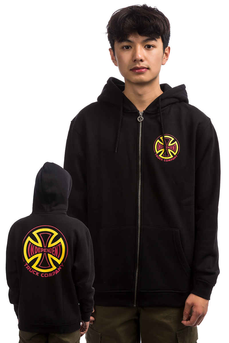 Independent Two Tone Sudadera con cremallera (black)