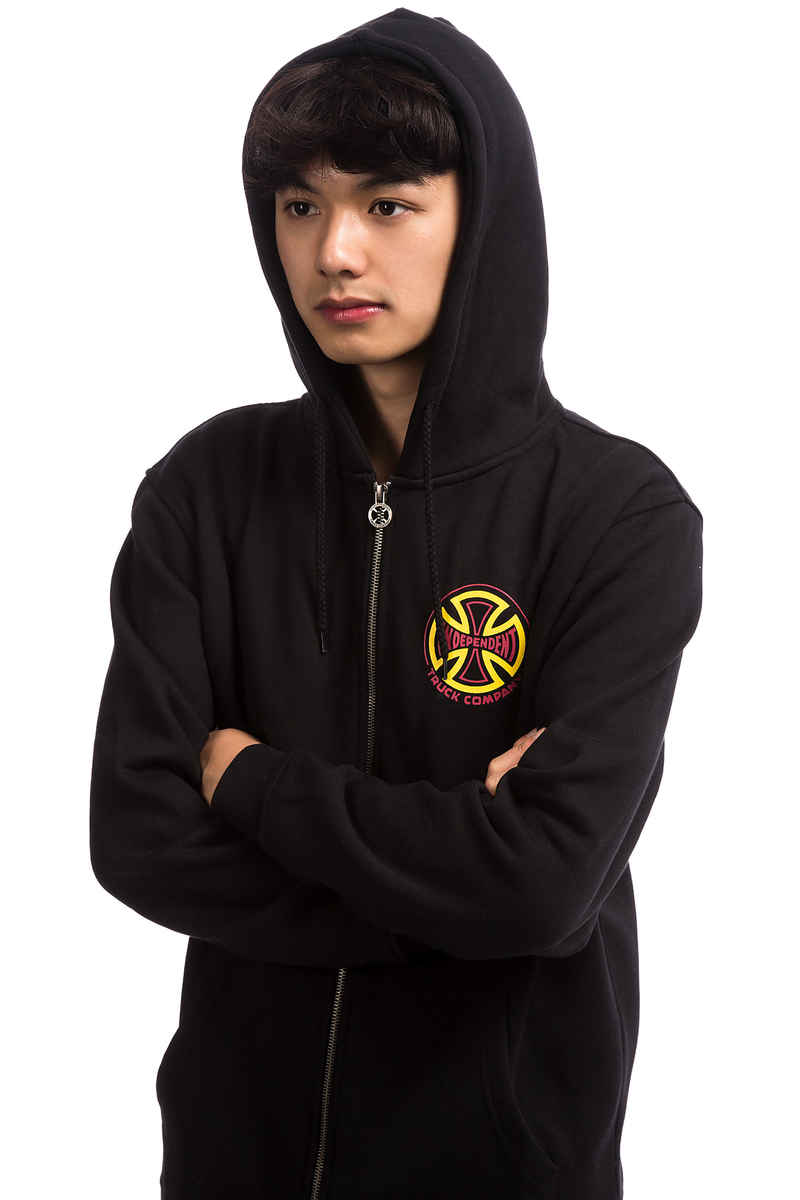 Independent Two Tone Sudadera con cremallera (black)