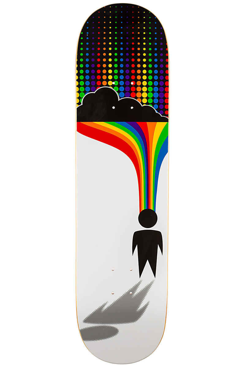 Alien Workshop One Off Silver Lining 8.25" Deck (white)