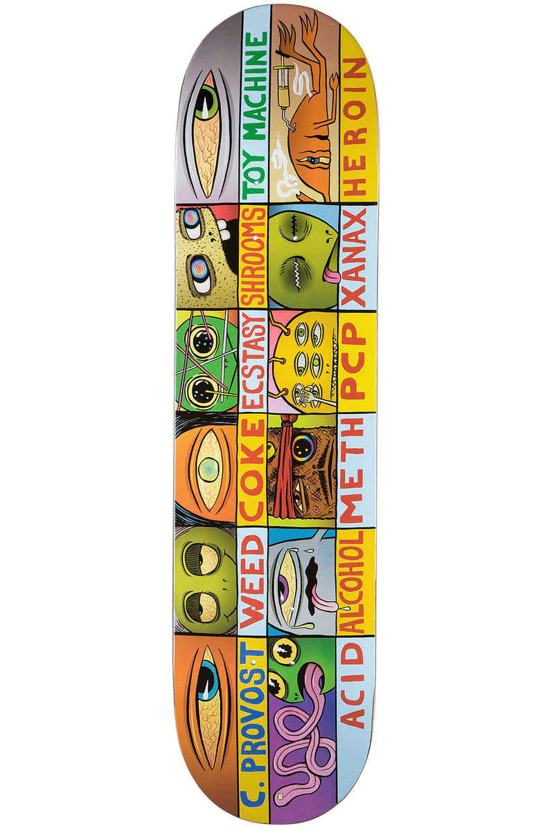 Toy Machine Provost Drugged 8.5" Deck (multi)