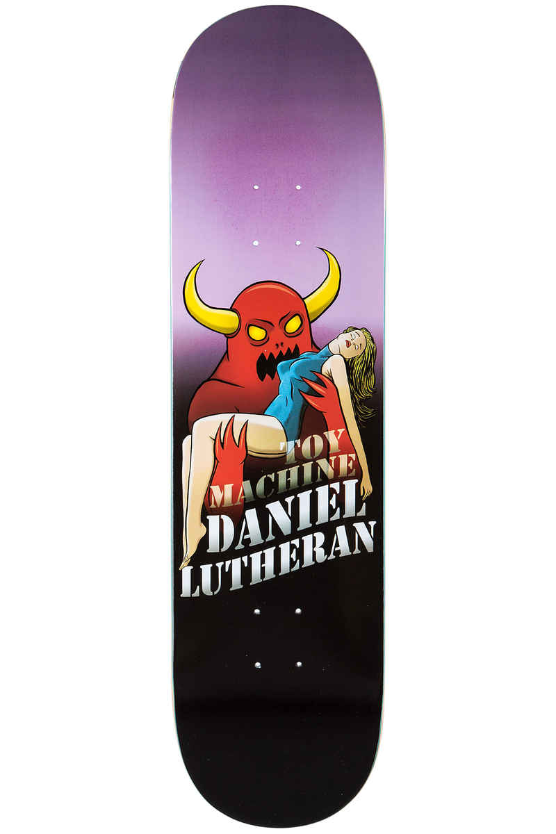 Toy Machine Lutheran Damsel 8.375" Tabla (purple black)