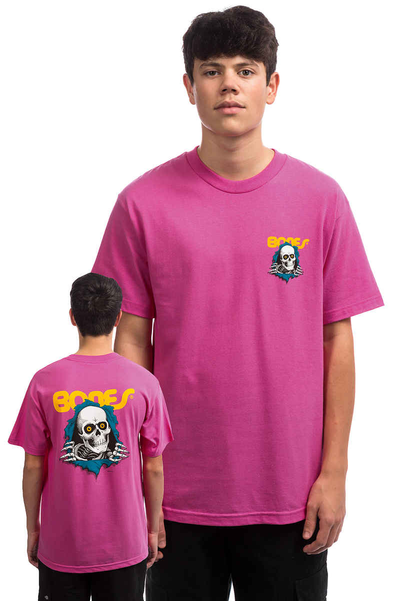 Powell-Peralta Ripper T-Shirt (hot pink)