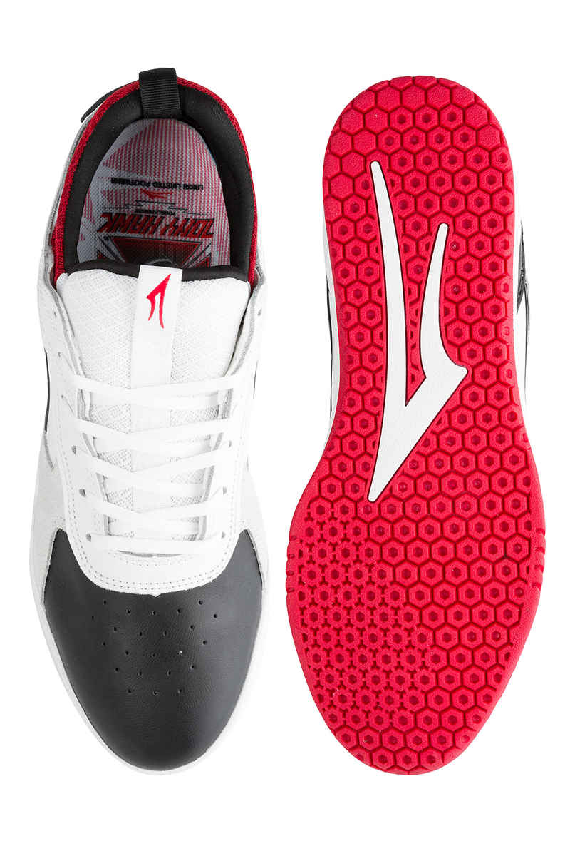 Lakai The Proto Tony Hawk Suede Chaussure (white black)