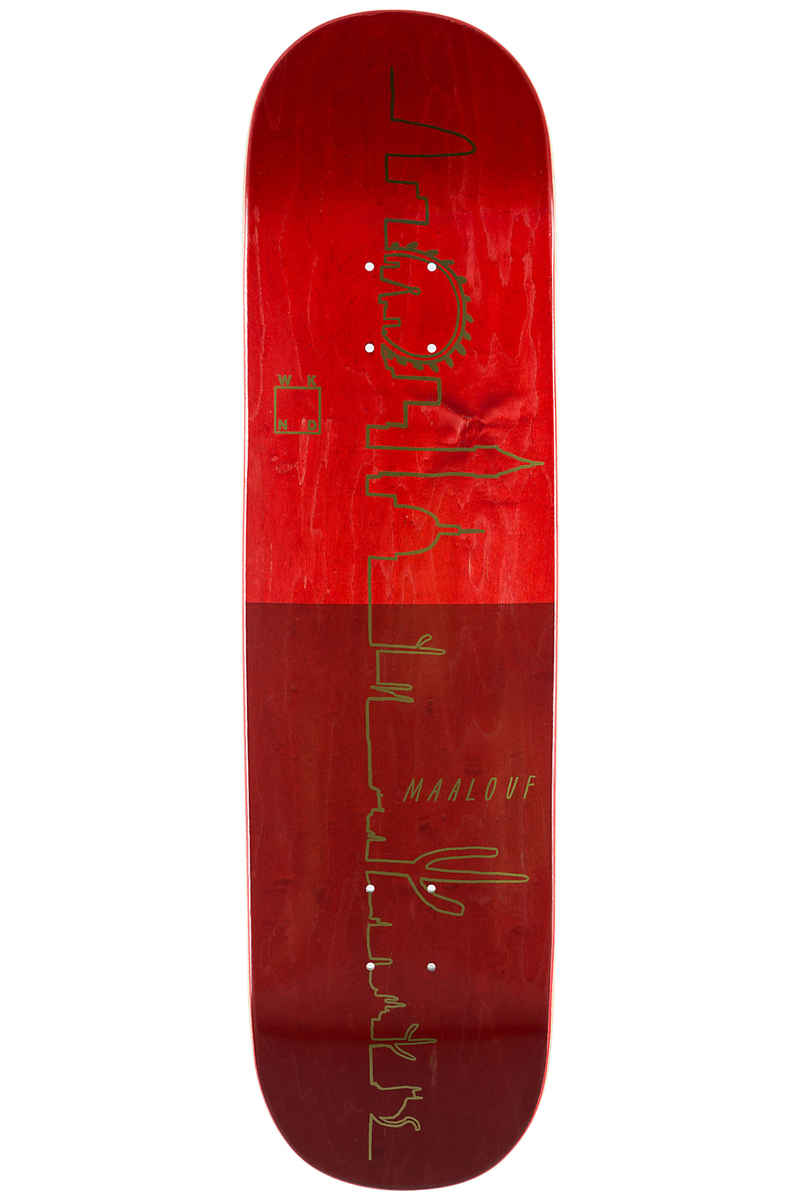 WKND Maalouf Cactus Boy 8.25" Deck (red)