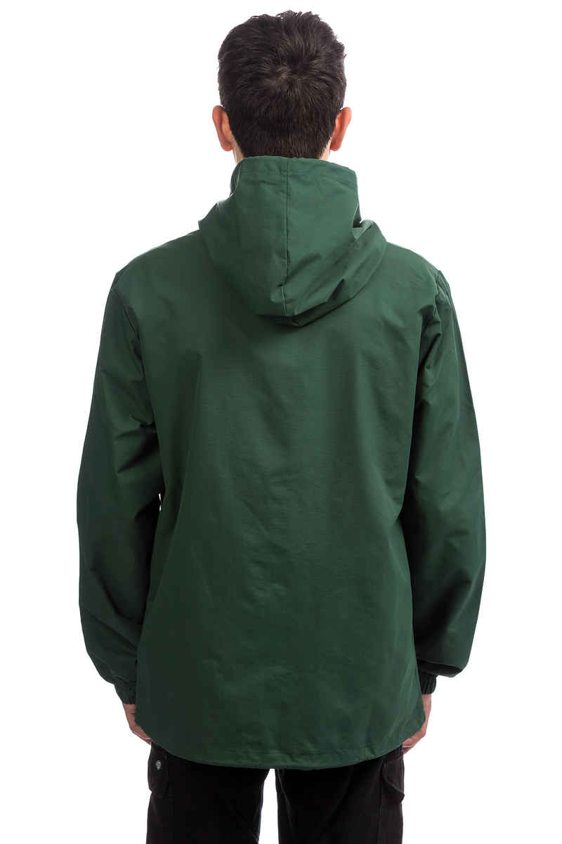 Thrasher Flame Logo Coach Jacke (forest green)