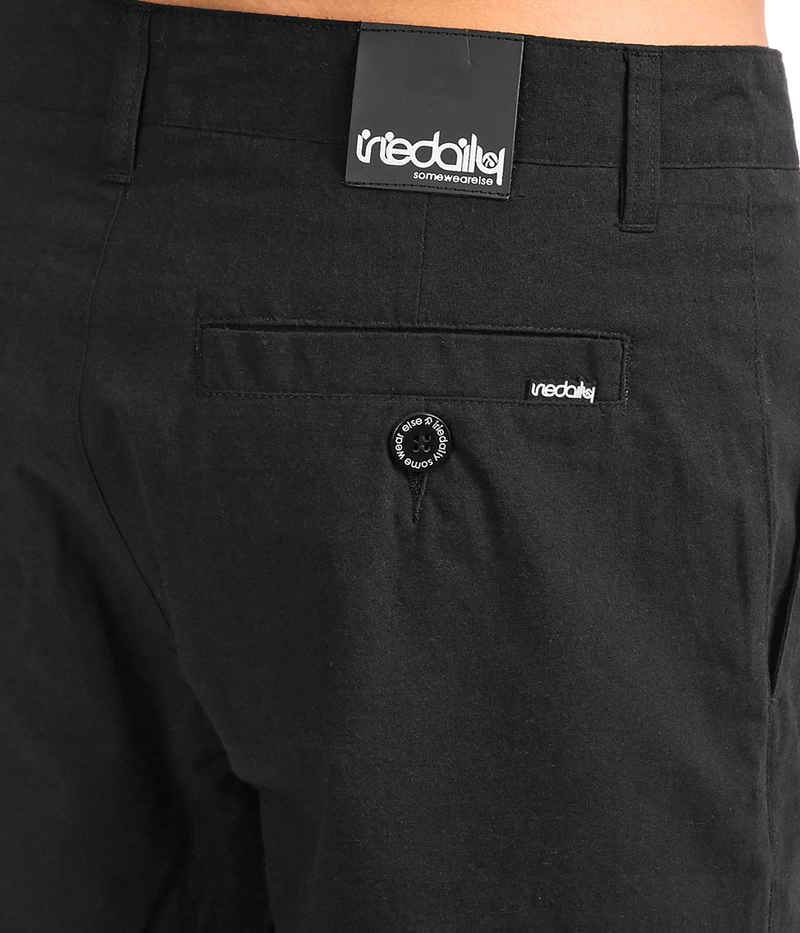 Iriedaily Golfer Chambray Pantaloncini (uni black)