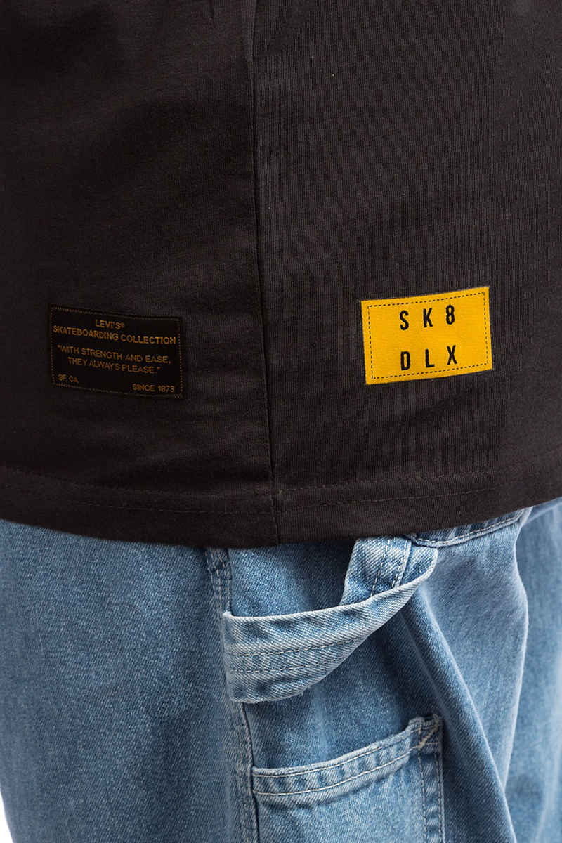 SK8DLX x Levi's Skateboarding T-Shirt (jet black)