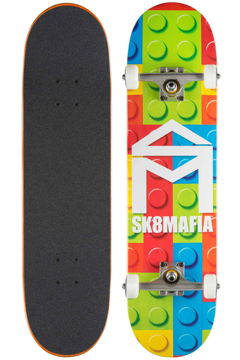 Sk8Mafia House Logo Lego 7.875" Board-Complète (multi)