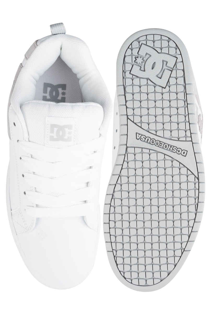 DC Court Graffik Schoen (white grey grey)