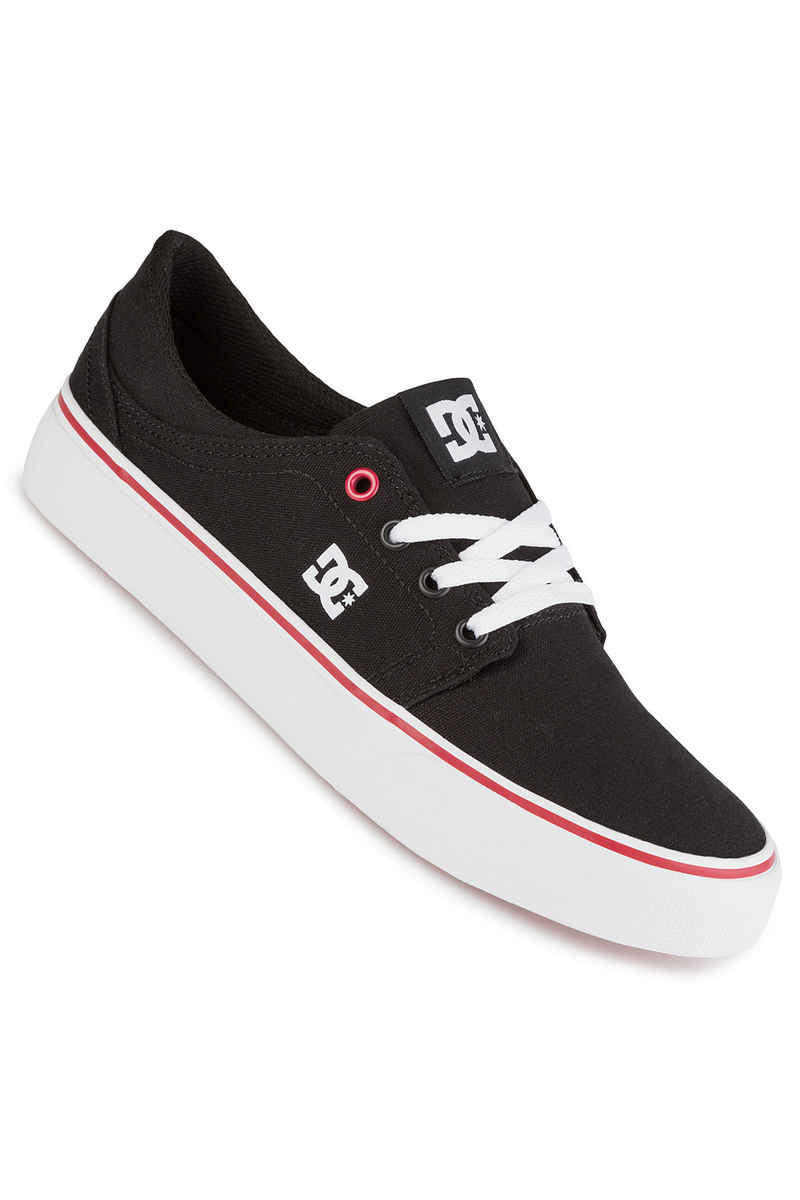 DC Trase TX Shoes women (black white red)