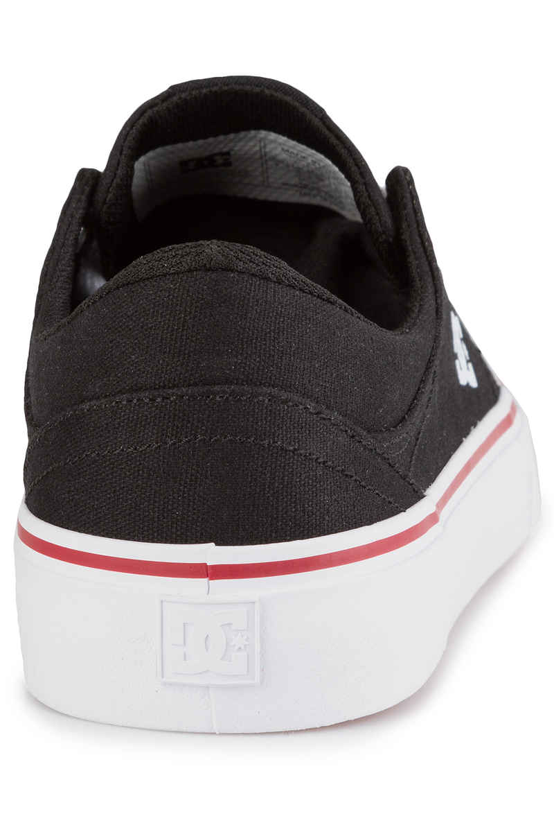 DC Trase TX Shoes women (black white red)