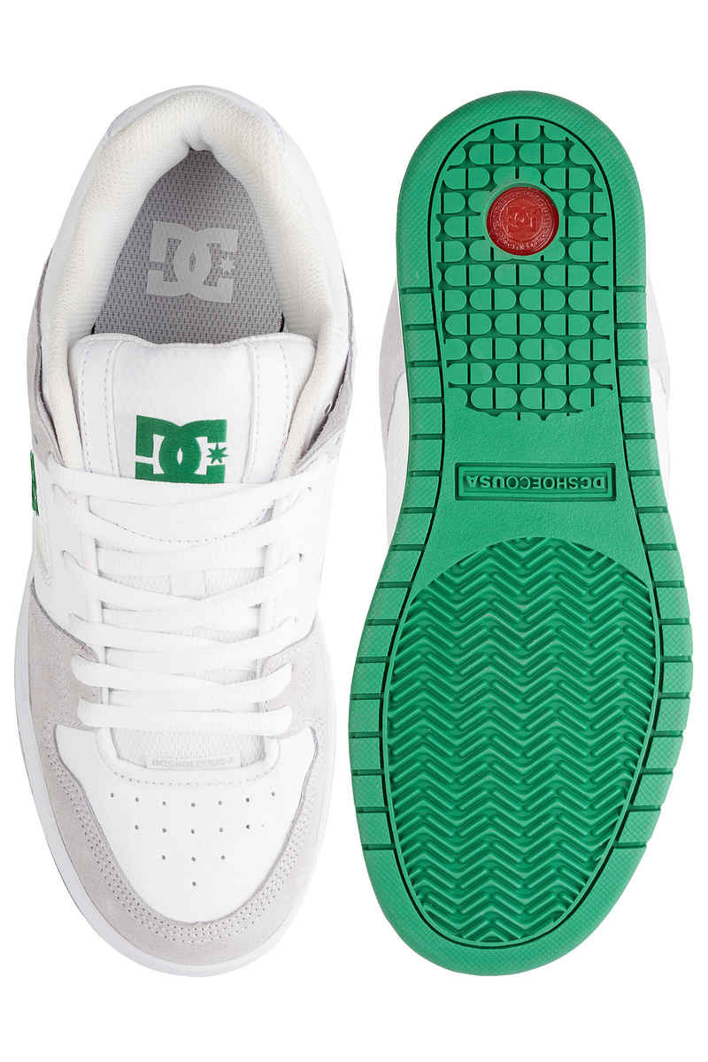 DC Manteca Shoes (white green)