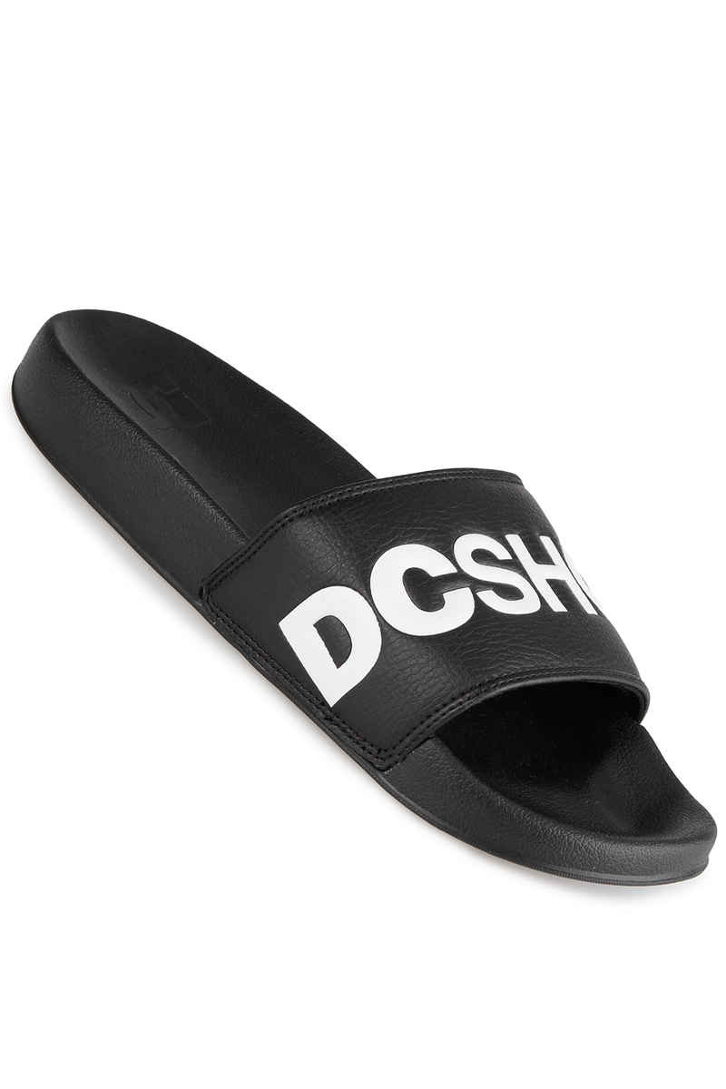 DC Slide Pantolettes (black white)