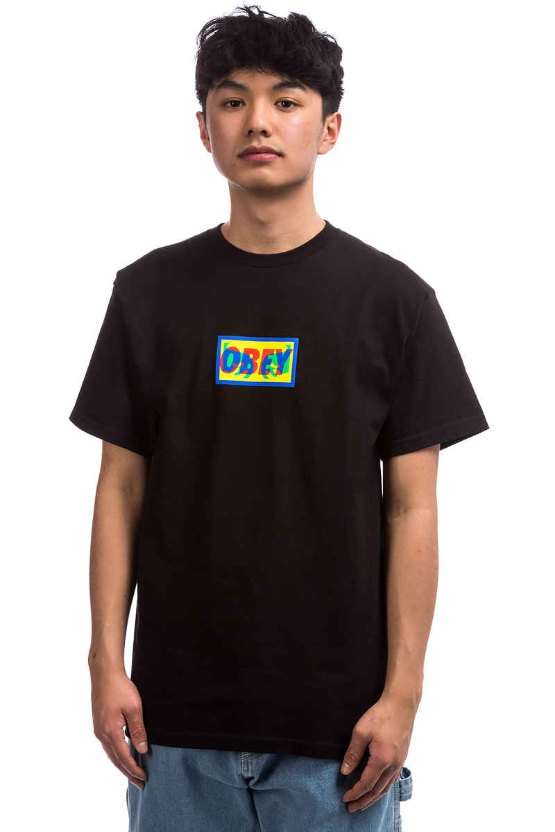Obey Transparent T-Shirt (black)