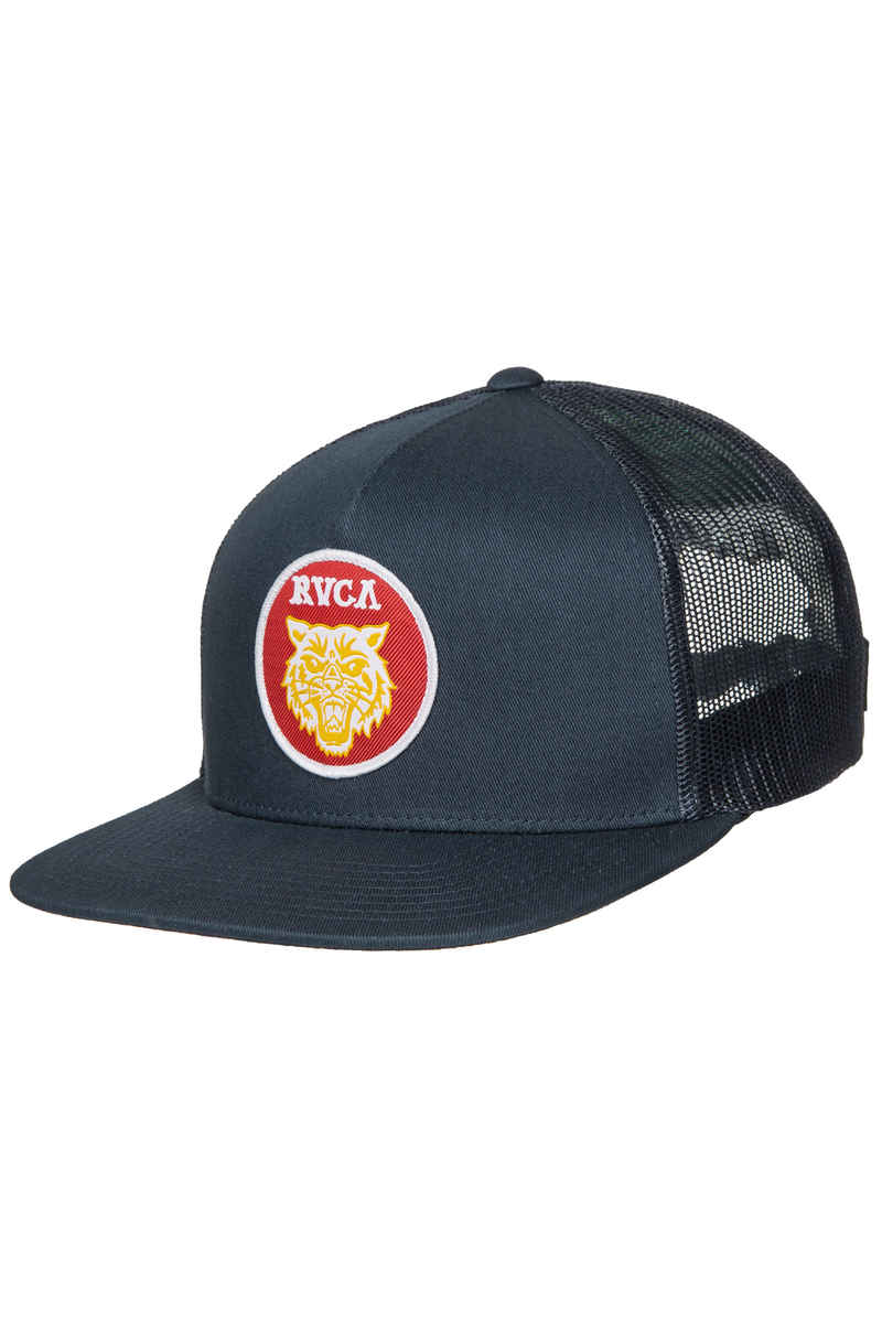 RVCA Tiger Patch Trucker Cap (navy)