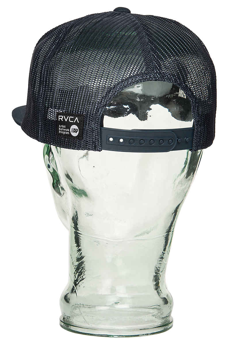 RVCA Tiger Patch Trucker Cap (navy)