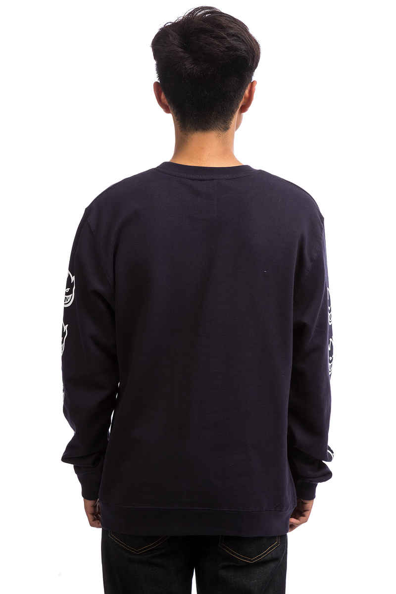 Spitfire Old E Felpa (navy)