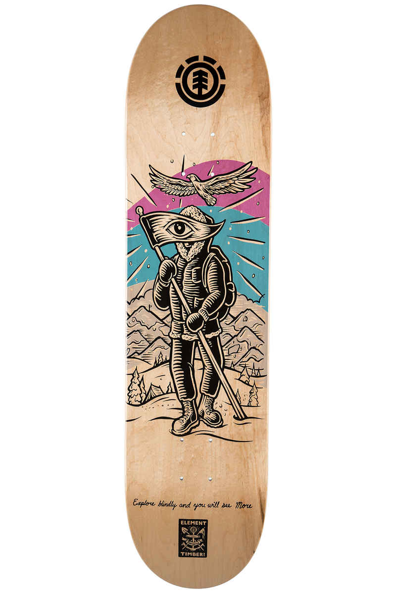 Element x Timber Explorer 8.25" Planche Skate (natural)