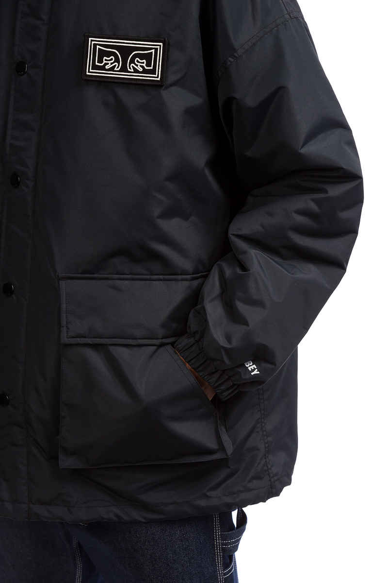 Obey Derby Box Parka Veste (black)