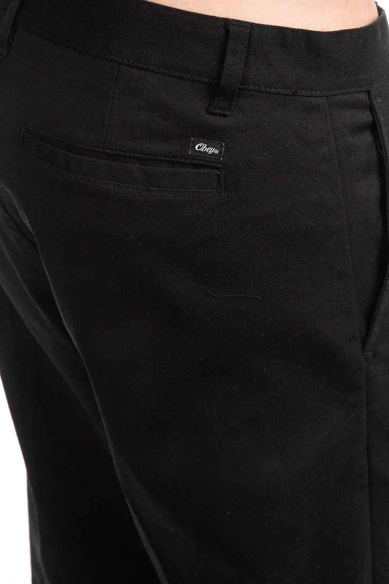 Obey Straggler Flooded Pantalons (black)