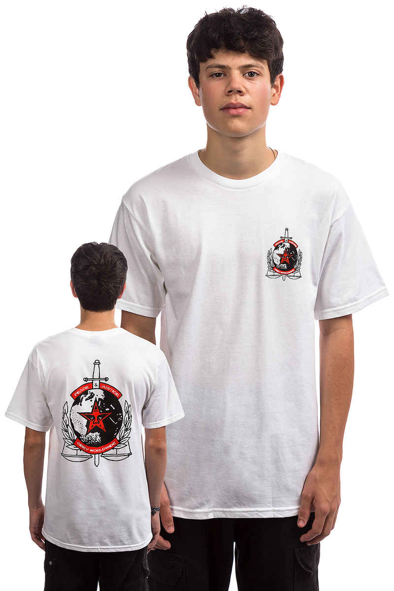 Obey Peace & Justice T-Shirt (white)