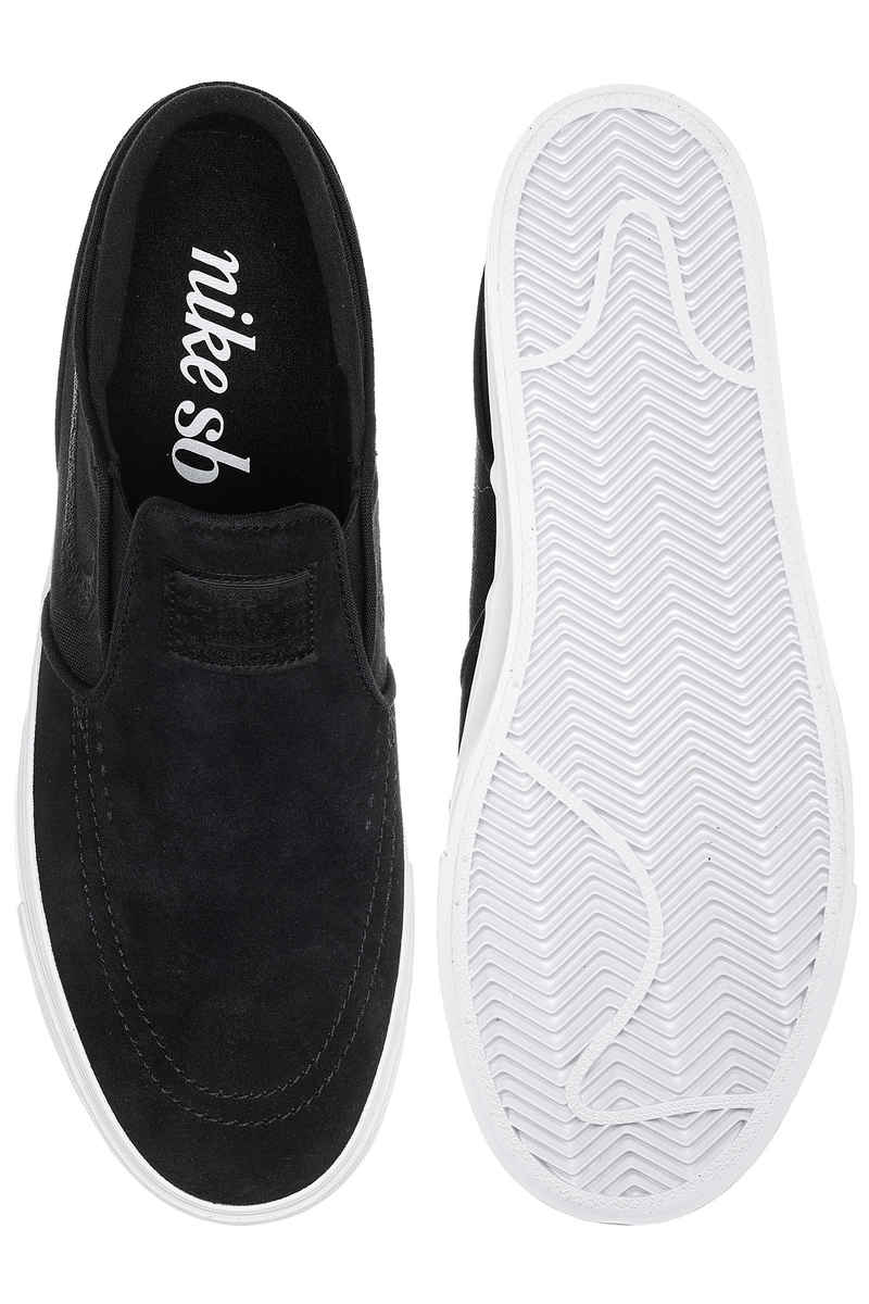 Nike SB Zoom Stefan Janoski Slip Schuh (black black white)