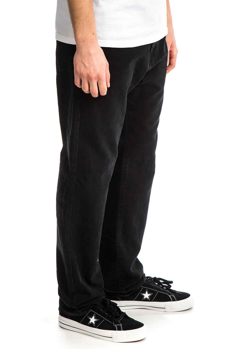 Carhartt WIP Pontiac Pant Organic Dearborn Jeans (black aged canvas)
