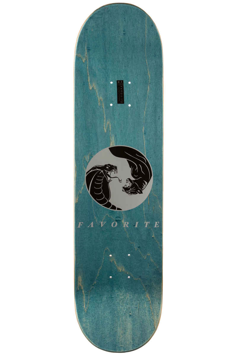 Favorite Snake 8.125" Deck (blue silver)