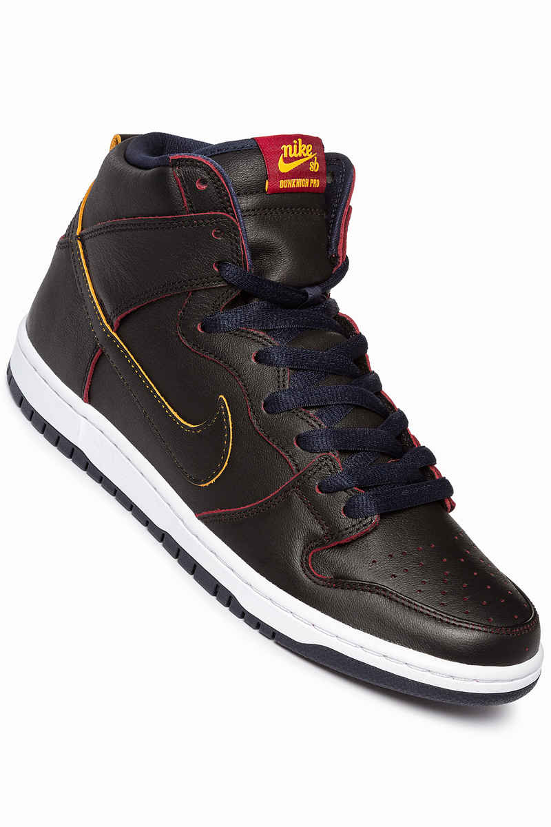 Nike SB x NBA Dunk High Pro Scarpa (black black college navy)