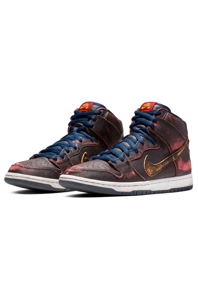 Nike SB x NBA Dunk High Pro Scarpa (black black college navy)