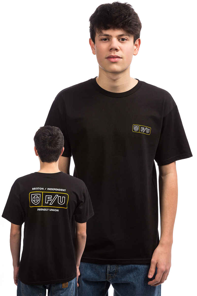 Brixton x Independent Turnpike T-shirt (black)