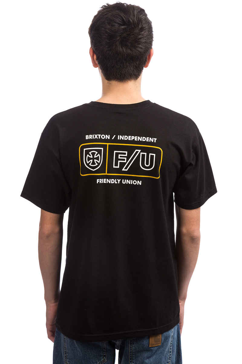 Brixton x Independent Turnpike T-shirt (black)