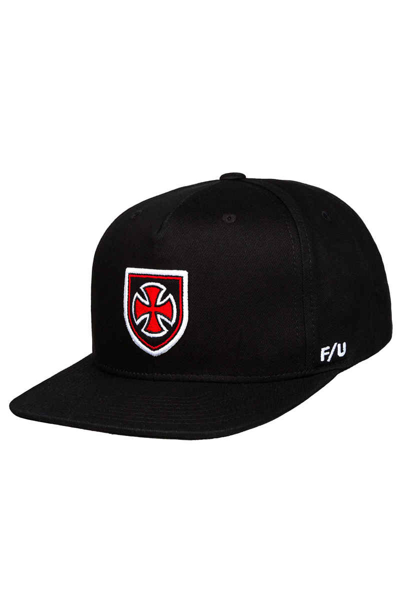 Brixton x Independent Hedge MP Snapback Pet (black)