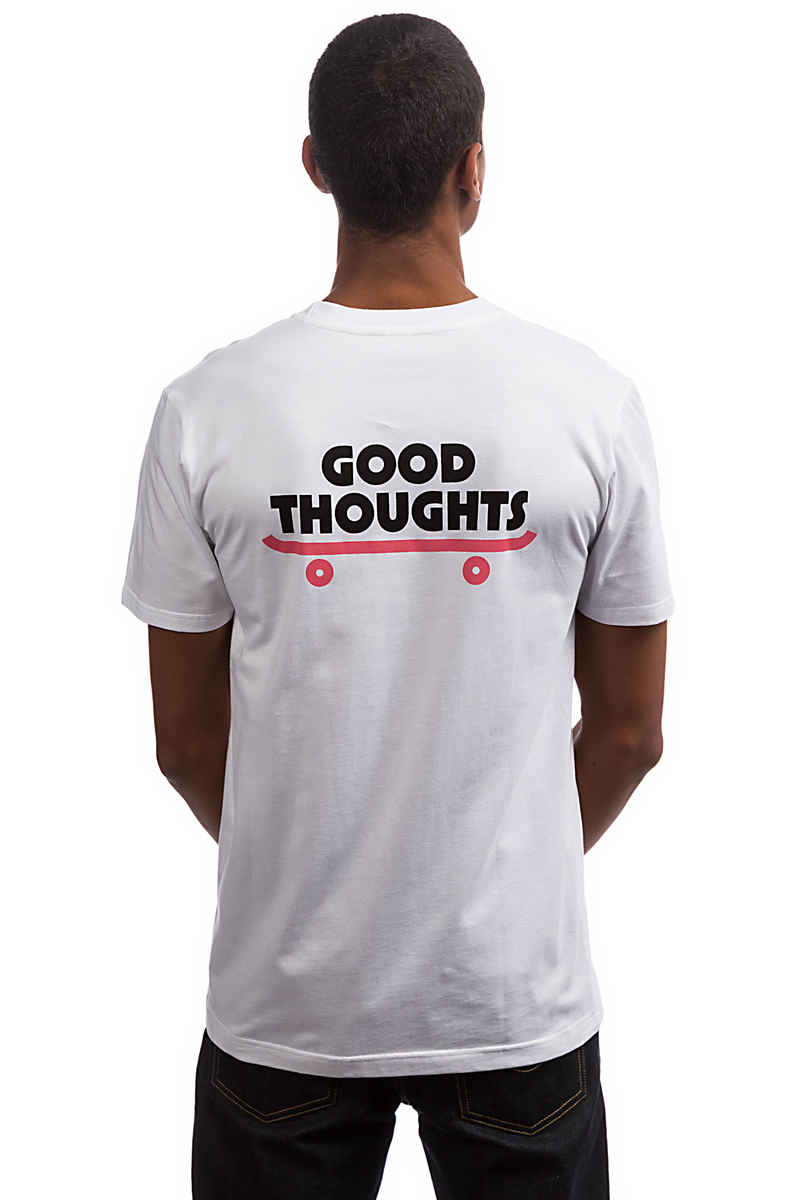Cleptomanicx Good T-Shirt (white)