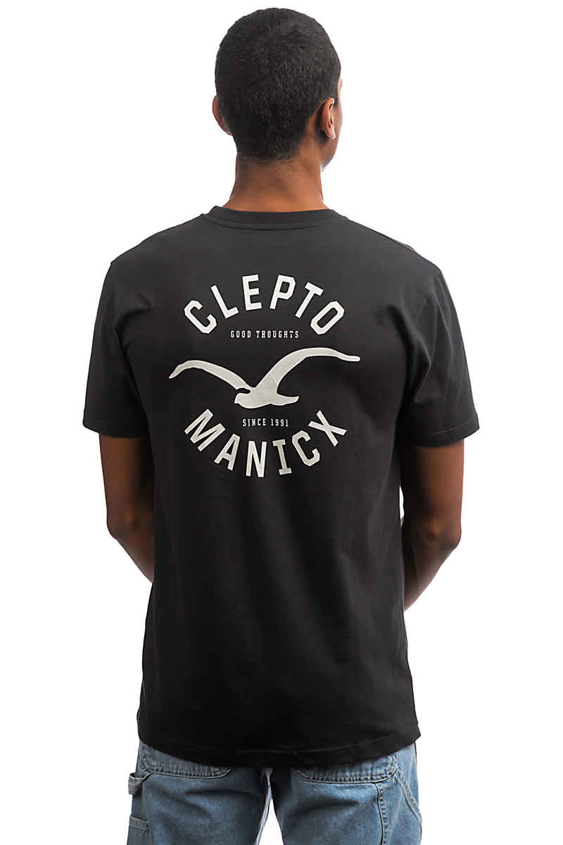 Cleptomanicx Game T-Shirt (phantom black)