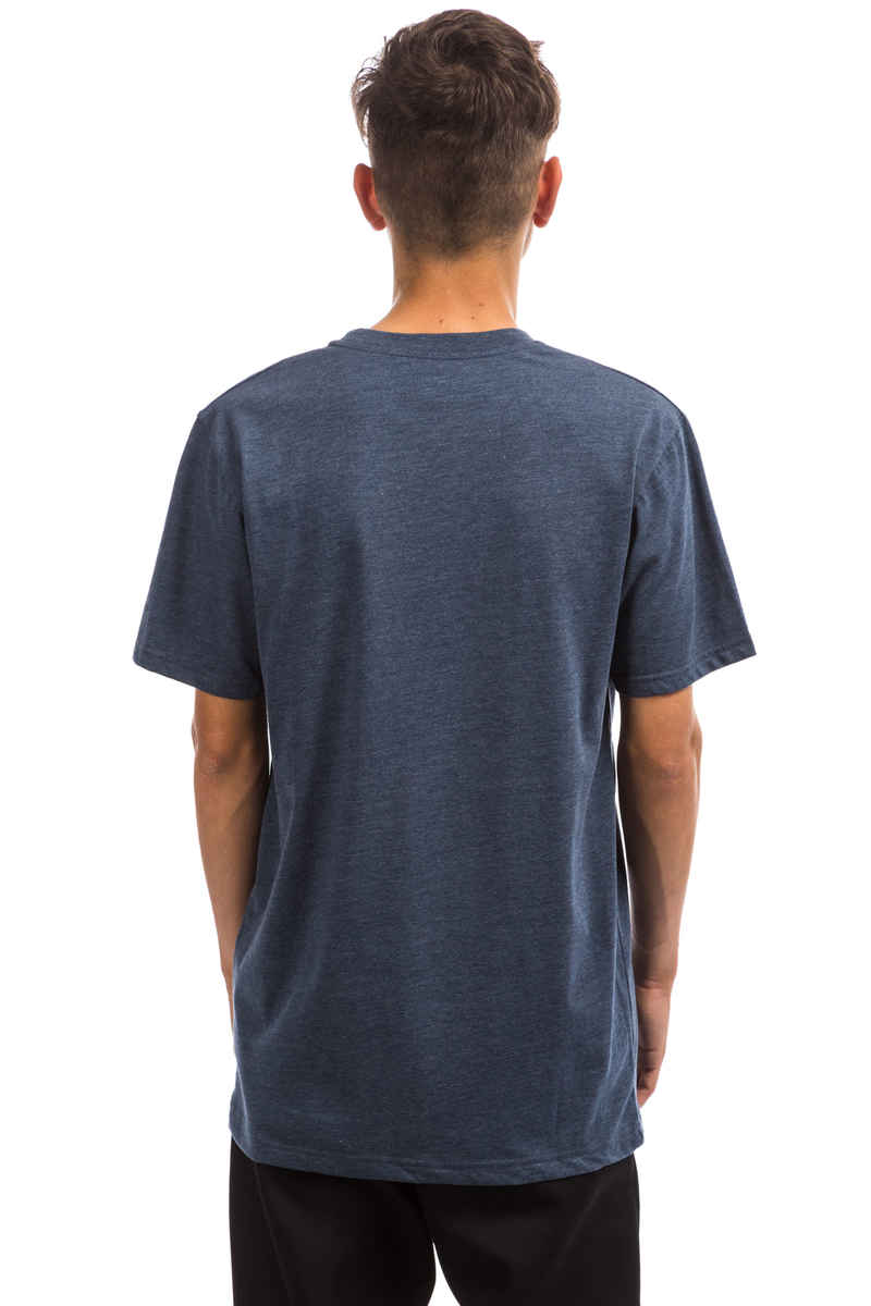 Cleptomanicx Möwe T-shirt (heather blue dark navy)