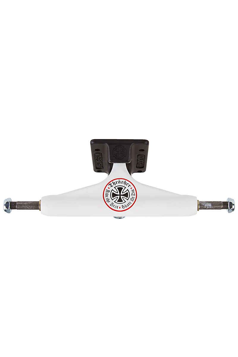 Independent x Thrasher 139 Stage 11 Standard Forged Hollow Oath Achse (white black)