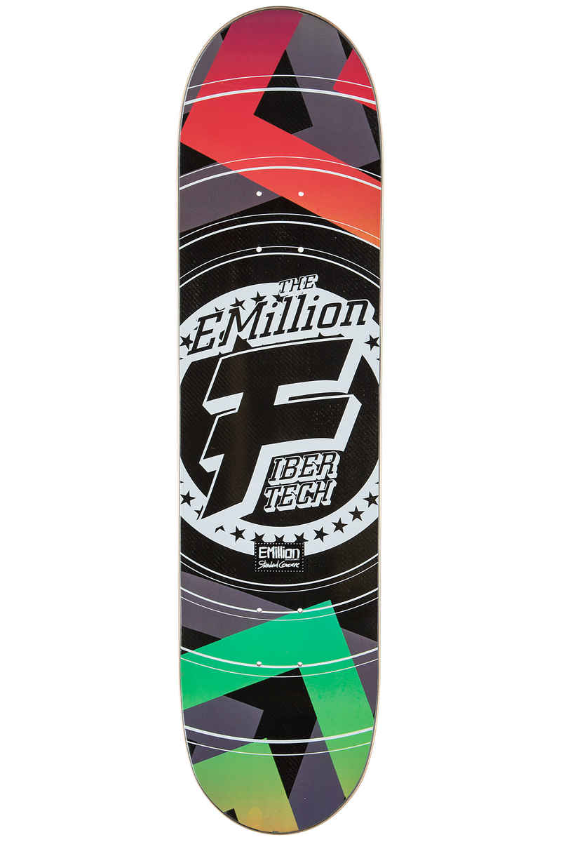 EMillion Optical Fibertech 7.875" Planche Skate (multi)