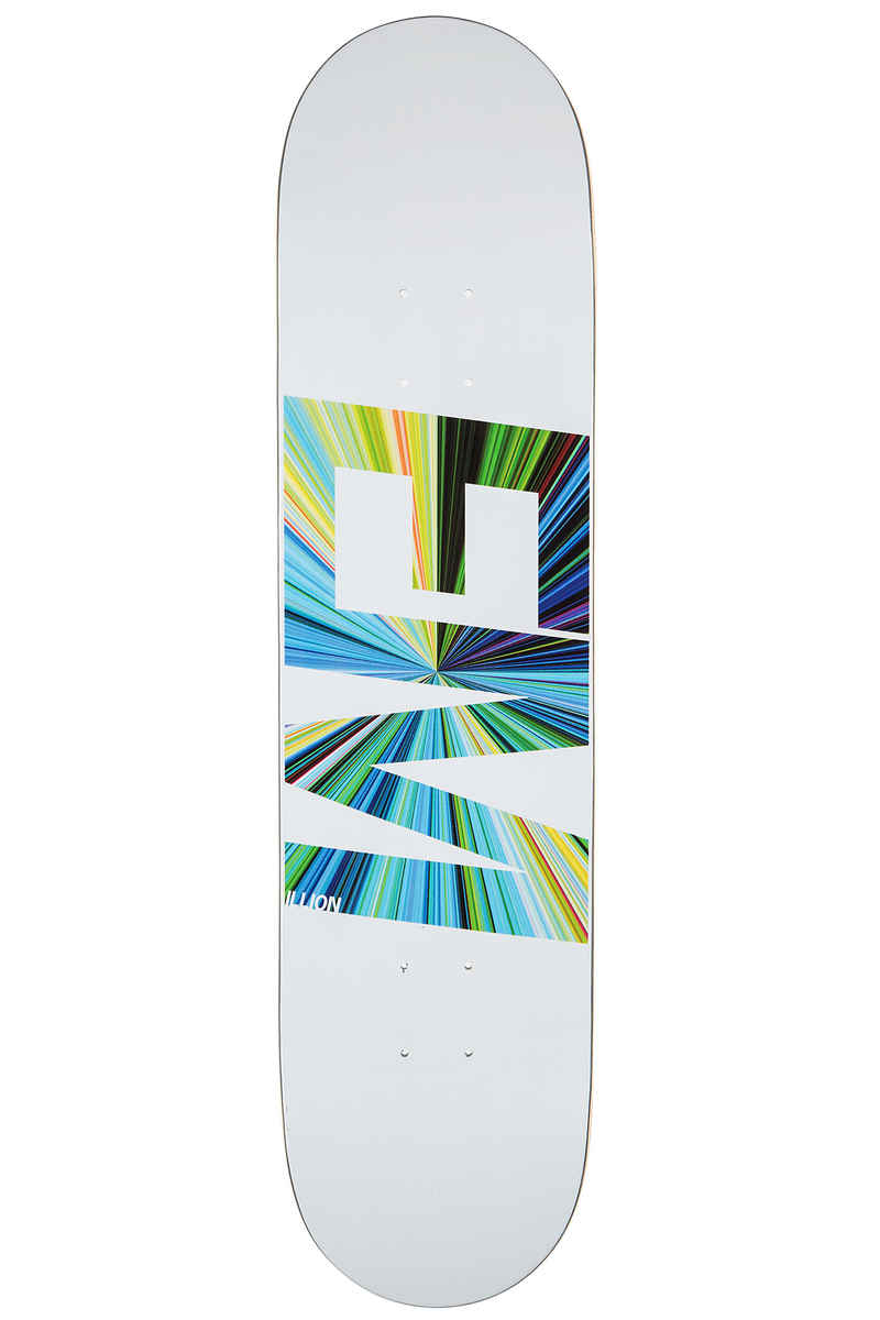 EMillion Spectrum 8" Planche Skate (white)