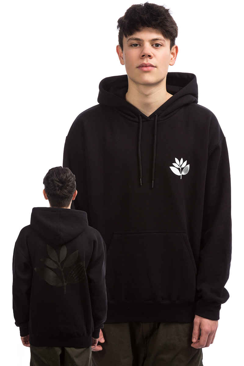 Magenta Plant Sudadera (black black)