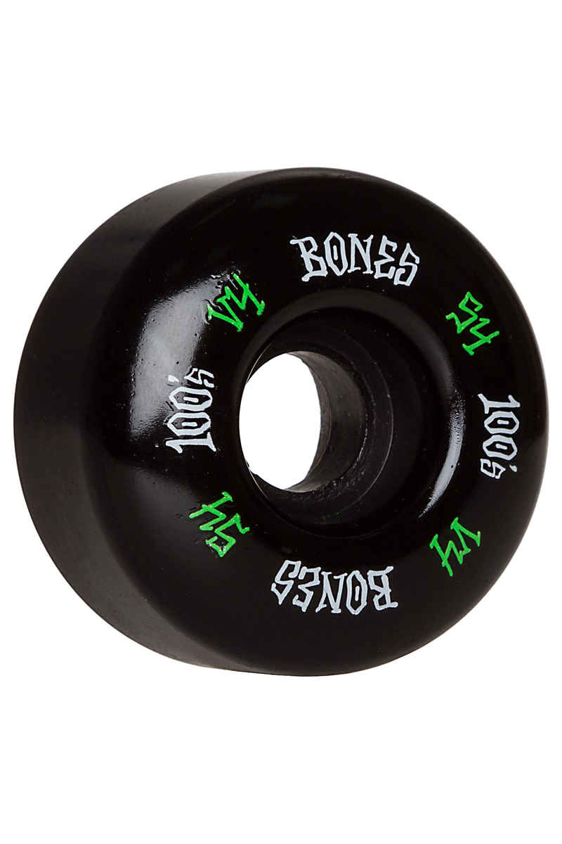Bones 100's-OG #17 V4 Rueda (black green) 54mm 100A Pack de 4