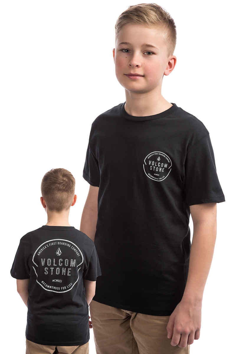Volcom Chop Around Camiseta kids (black)