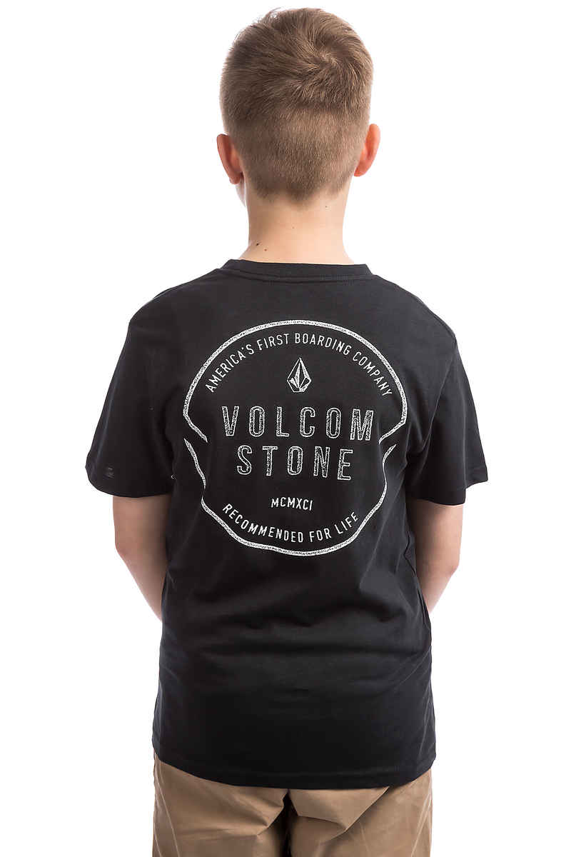 Volcom Chop Around Camiseta kids (black)