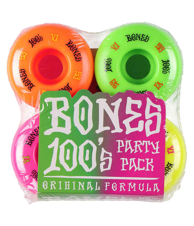 Bones 100's-OG #17 V1 Party-Pack Rollen (multi) 53mm 100A 4er Pack